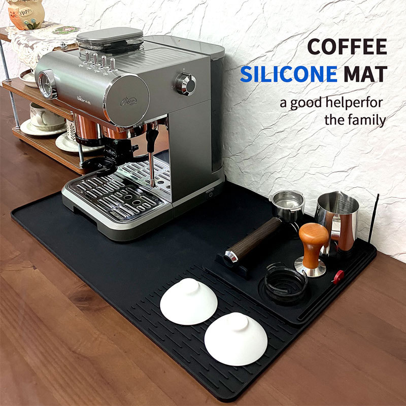 Kitchen Gadgets New - Eenvoudige keukenhulpmiddelen Koffiemachine Siliconen pad Tray