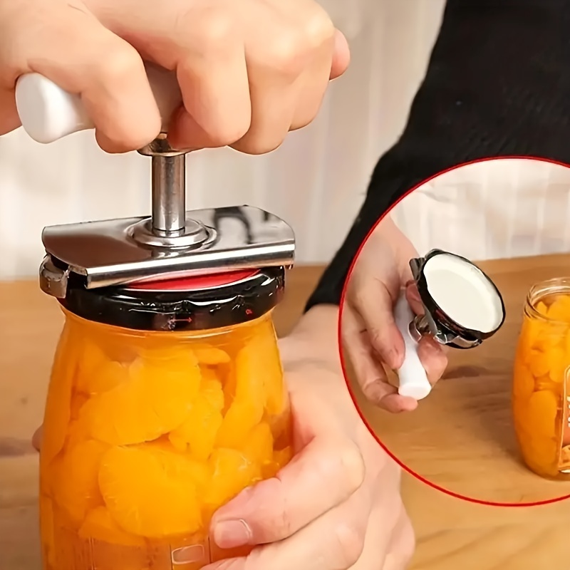 Kitchen Gadgets Jar Openers - Handige roestvrijstalen potopener – verstelbare, multifunctionele