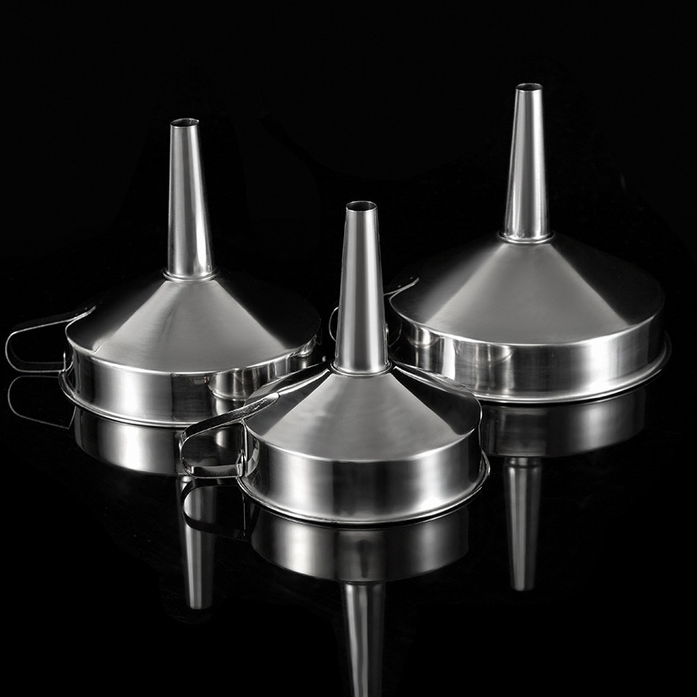 Kitchen Gadgets You Need - 1Pc Roestvrijstalen Kookolietrechter Brede Mond Keukenaccessoires