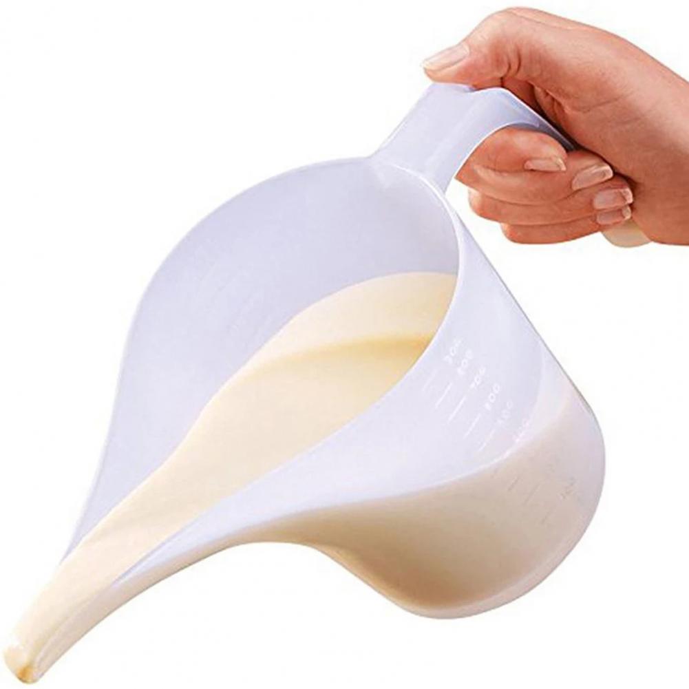 Kitchen Gadgets Dropshipping - 1000ML Maatbeker Food Grade Valbestendig Tip