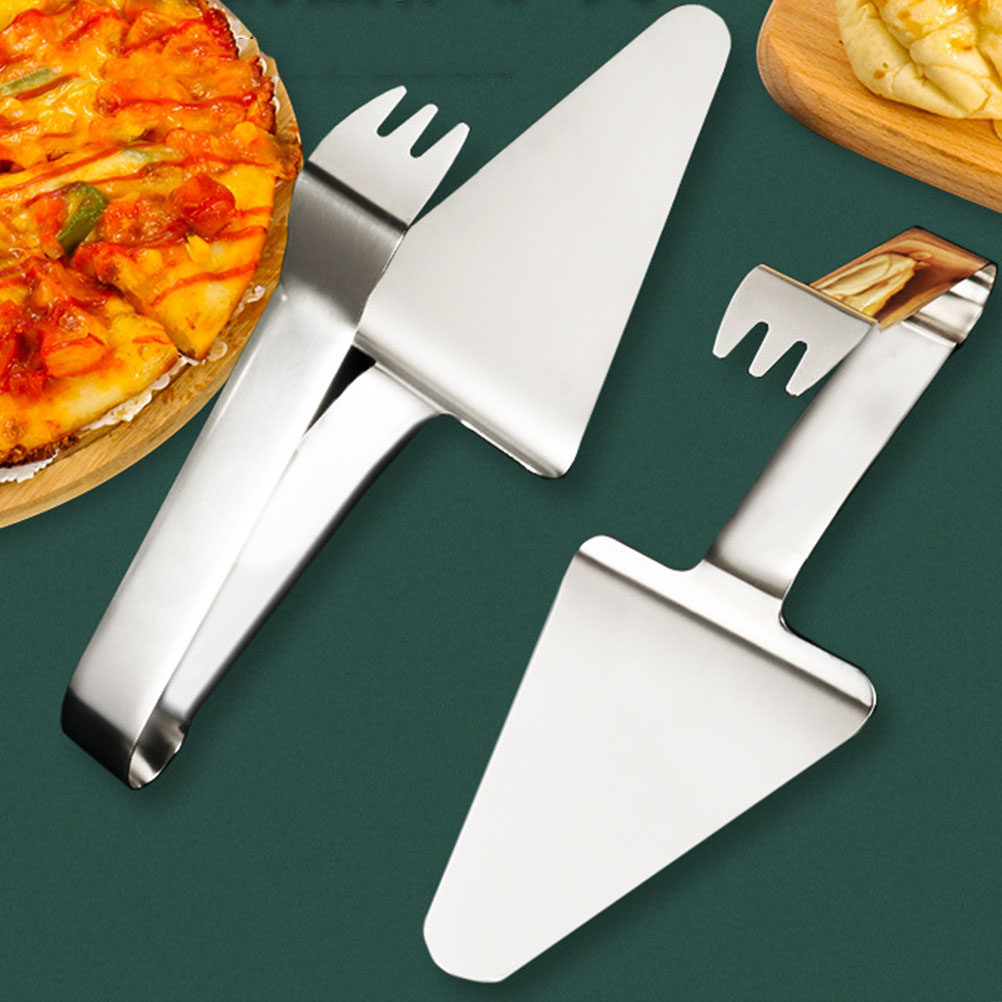 Pizza Stone Baking - 2 stuks robuuste roestvrijstalen pizzaplaat met