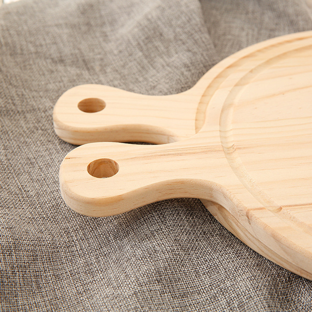 Natuurlijke houten pizzaplaat, - Pizza Stone Baking recensie en prijs
