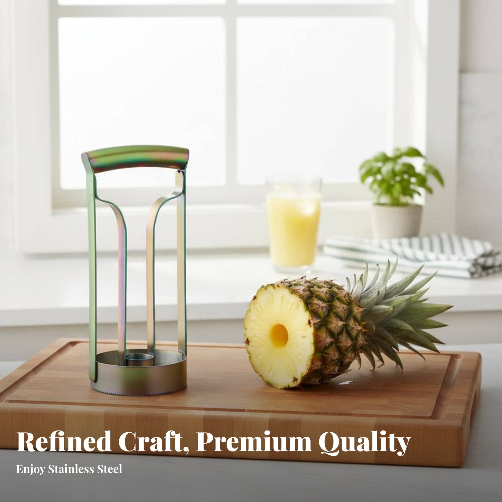 Roestvrijstalen ananassnijder  - Kitchen Gadgets Vegetable Cutter recensie en prijs