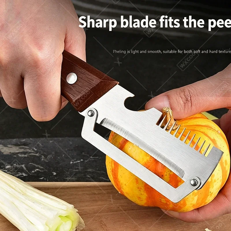 WXCOO 2-in-1 roestvrijstalen s - Kitchen Gadgets Vegetable Cutter recensie en prijs