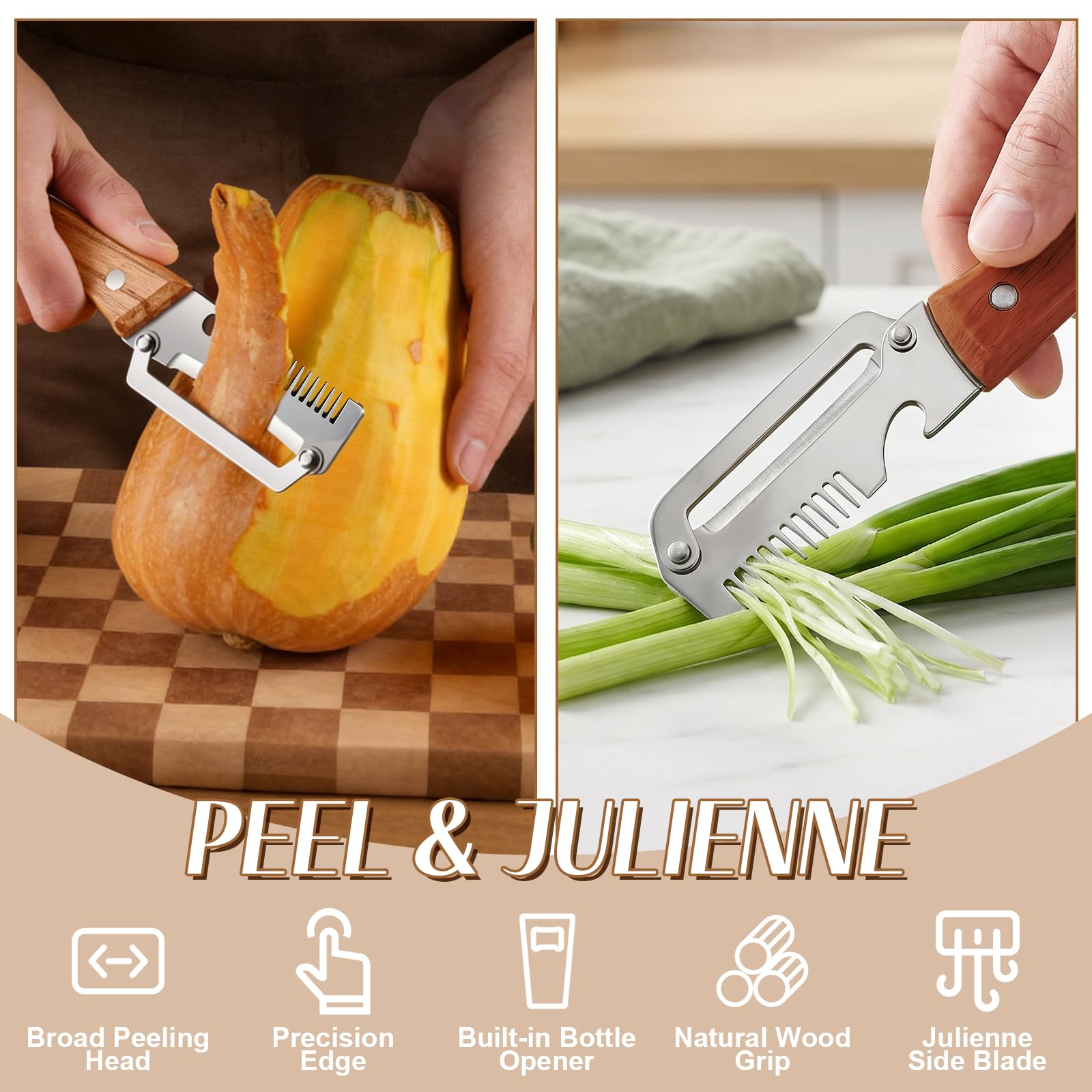 3-in-1 groenteschiller met hou - Kitchen Gadgets And Equipment recensie en prijs