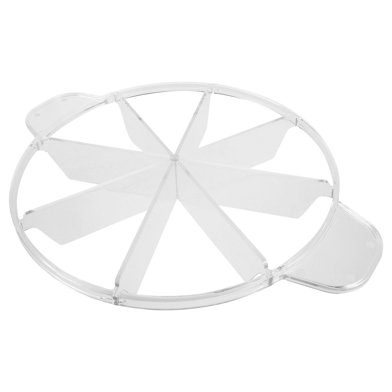 Handmatige pizzasnijder met 8  - Pizza Stone Baking recensie en prijs