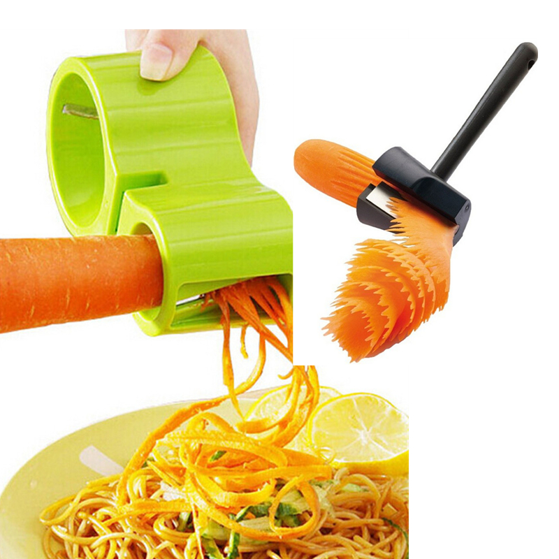 Gekarteld Fruit Groente Snijme - Household Kitchen Gadgets Vegetable Cutter Silk Cutter recensie en prijs