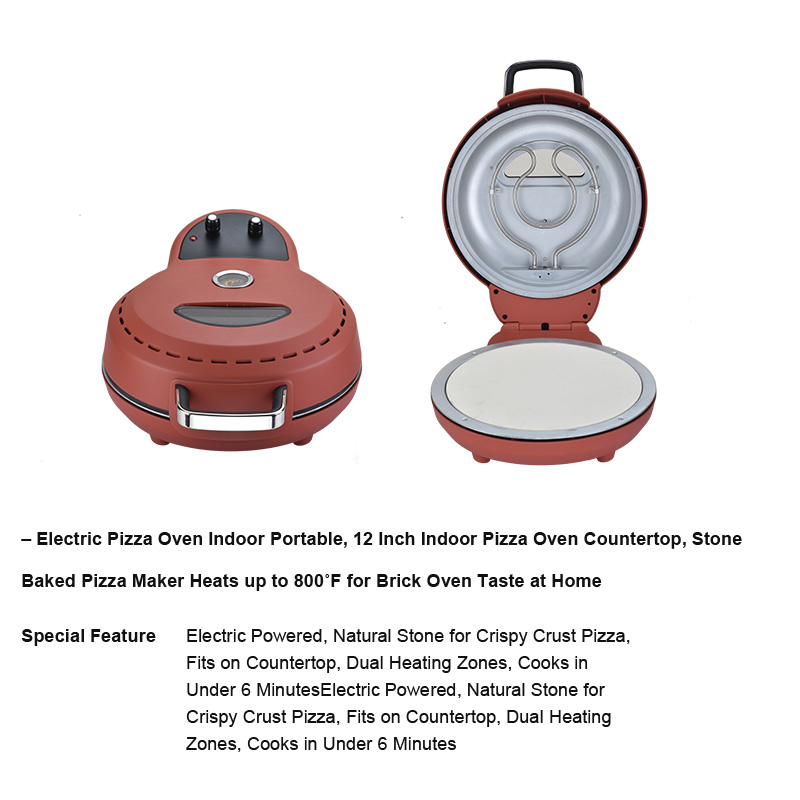 Elektrische pizzaoven Indoor d - Pizza Stone Baking recensie en prijs