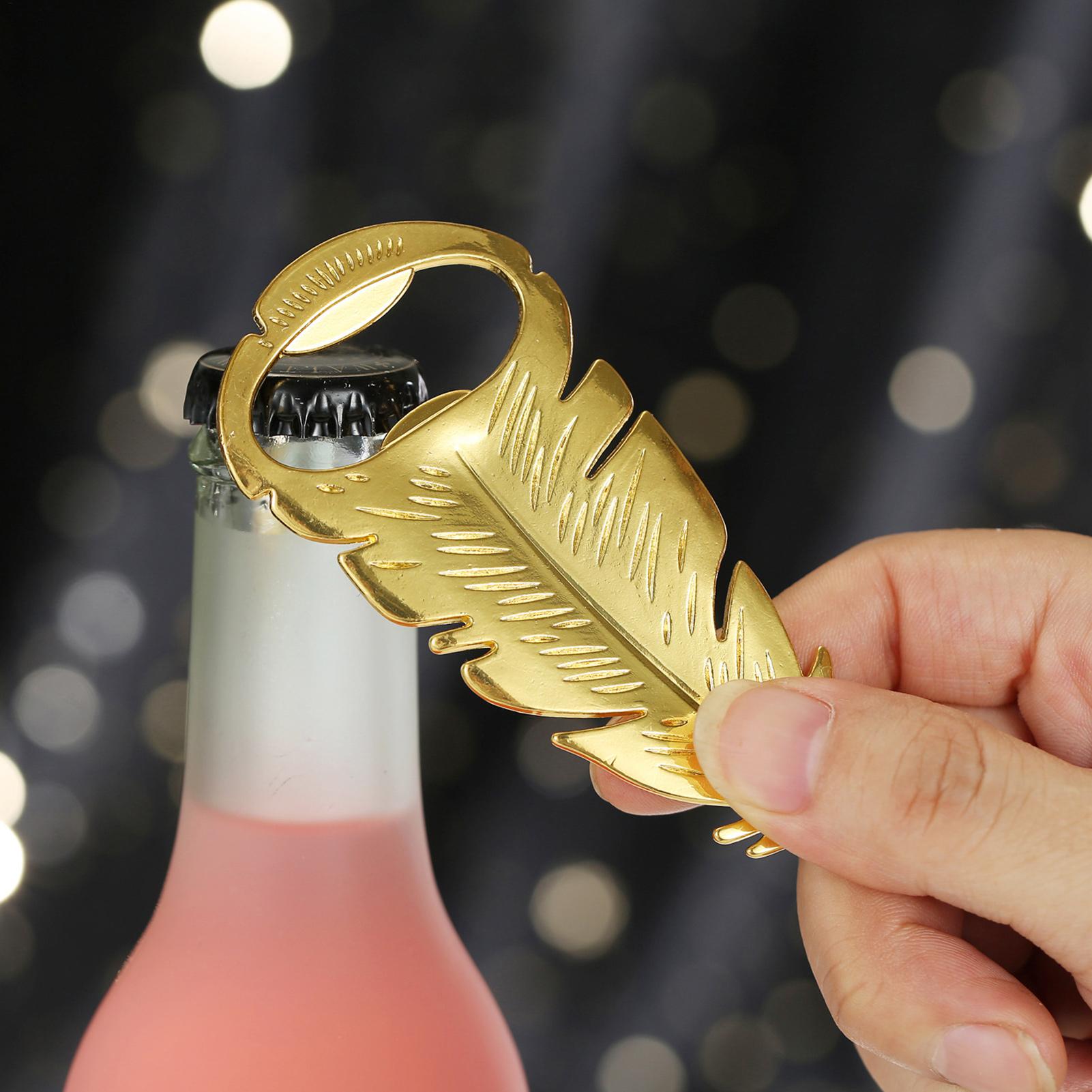 Bierflesopener Gouden FeatherS - Kitchen Gadgets Dropshipping recensie en prijs