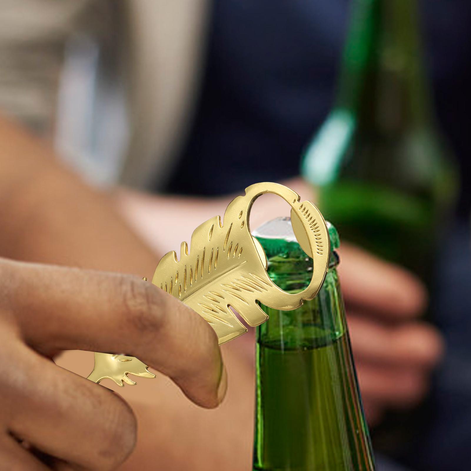 Bierflesopener Gouden FeatherS - Kitchen Gadgets Dropshipping recensie en prijs