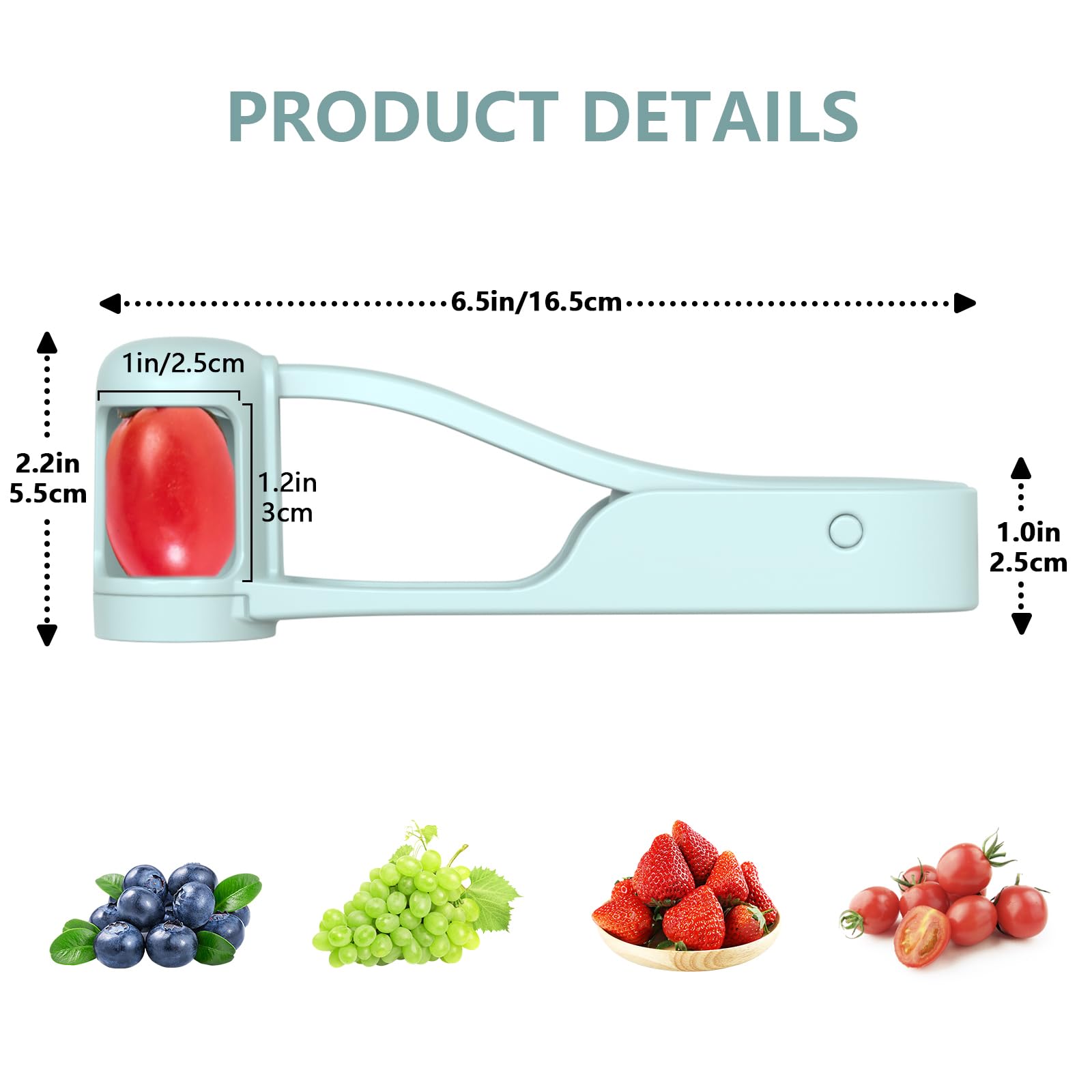 Nieuwe Druif Kers Tomaat Aardb - Kitchen Gadgets Vegetable Cutter recensie en prijs