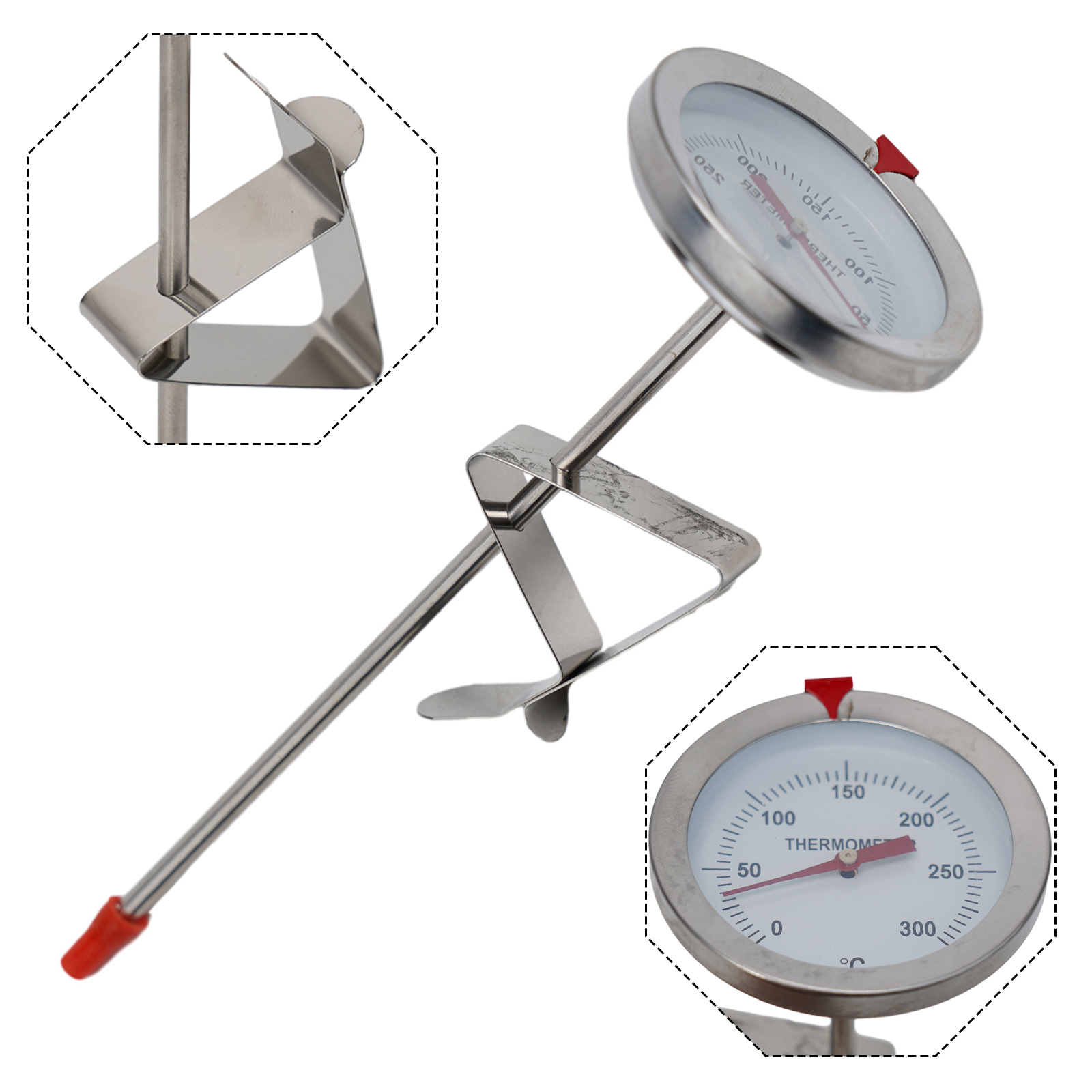 Roestvrijstalen sondethermomet - Kitchen Gadgets And Equipment recensie en prijs