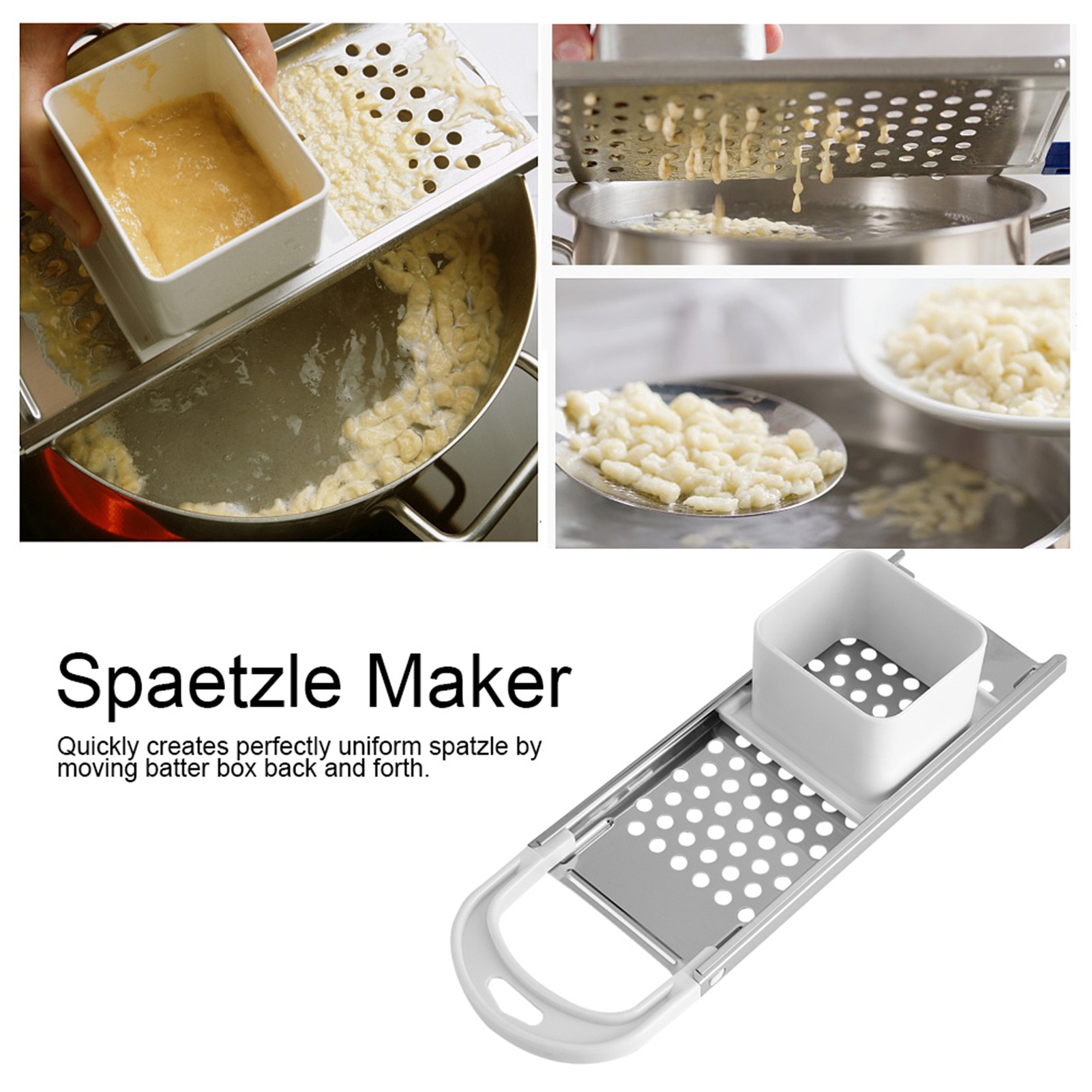 Keuken Noodle Maker Spaetzle M - Kitchen Gadgets Smart recensie en prijs