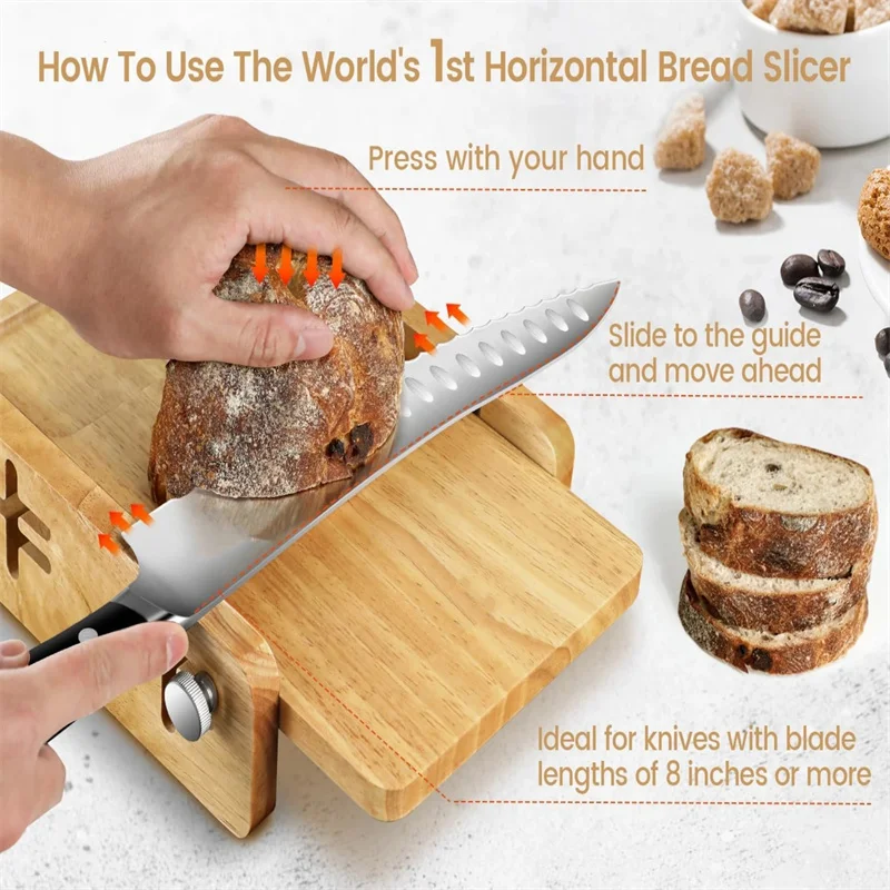 Broodsnijhulp Horizontale Broo - Kitchen Gadgets Guide recensie en prijs