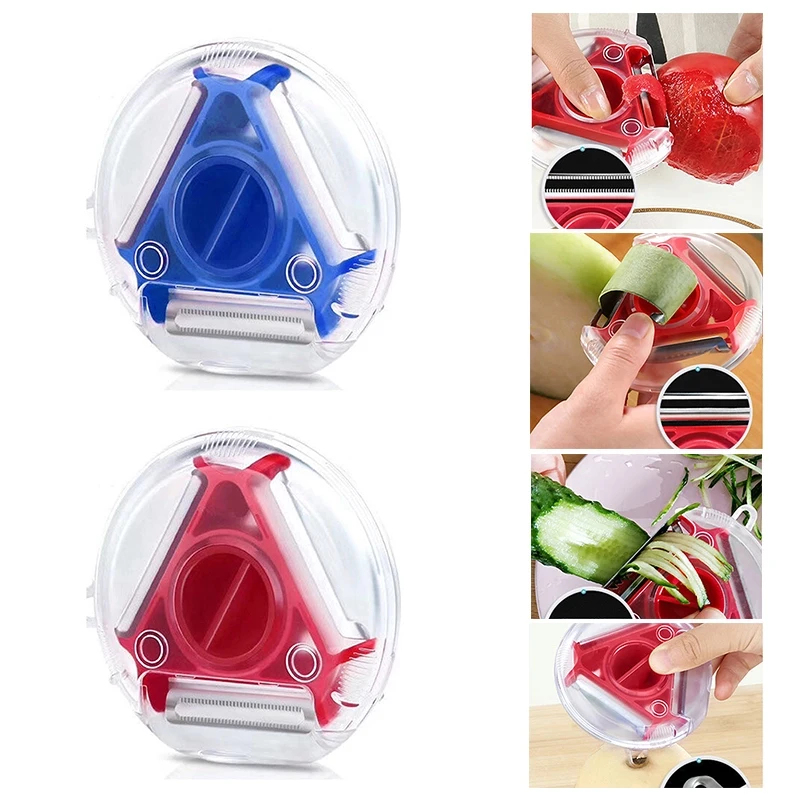 1/3PCS 3in1 Magic Trio Dunschi - Household Kitchen Gadgets Vegetable Cutter Silk Cutter recensie en prijs